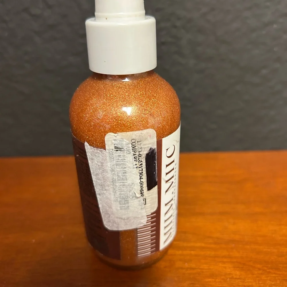 MIIM.MIIC dry touch 94 Shimmering‎ Body Oil Intense Vanilla 4oz New